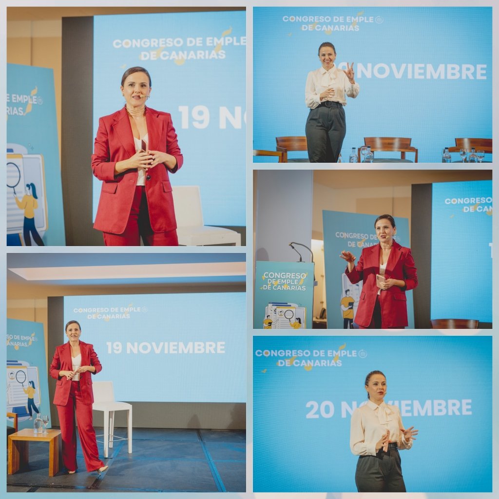 martarddz's tweet photo. 📢 Congreso de Empleo de Canarias. Dos días comunicando de otro modo, afianzando conocimientos y disfrutando también. 
Gracias #SCE y @FUNCATRA por contar conmigo

📷 tomecano7 https://t.co/UMiJVWSPoC