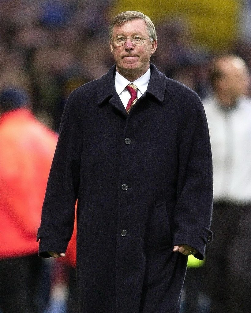 Never disrespect Sir Alex Ferguson with pep comparisons again