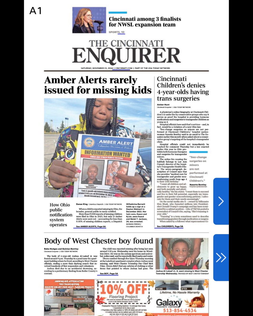 ginaprodankelly's tweet photo. A tale of three cities’ newspapers. https://t.co/Mwvsl2sqRj