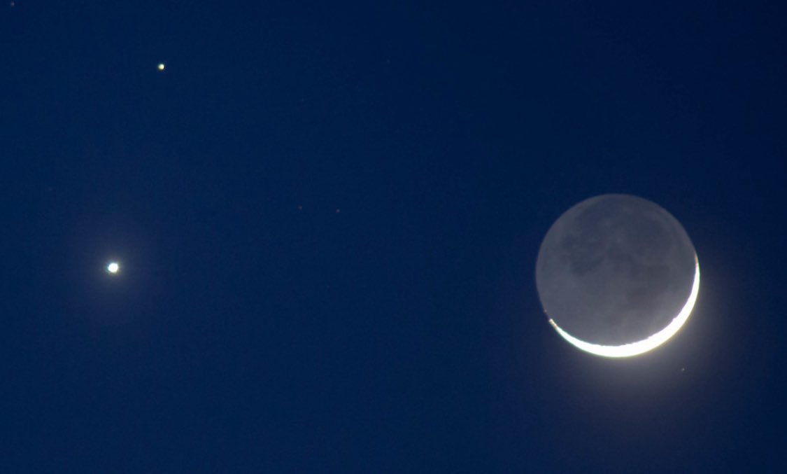 Moon4pics's tweet image. Moon, Mars and Venus