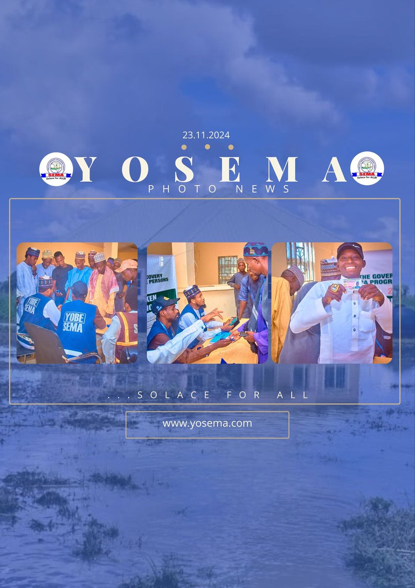 sema_yobe's tweet photo. Governor Mai Mala Buni CON to support over 25,500 Vulnerable Households with 50,000 Multipurpose Cash Assistance MPCA to assist Livelihood recovery https://t.co/KMAqg9jgRw