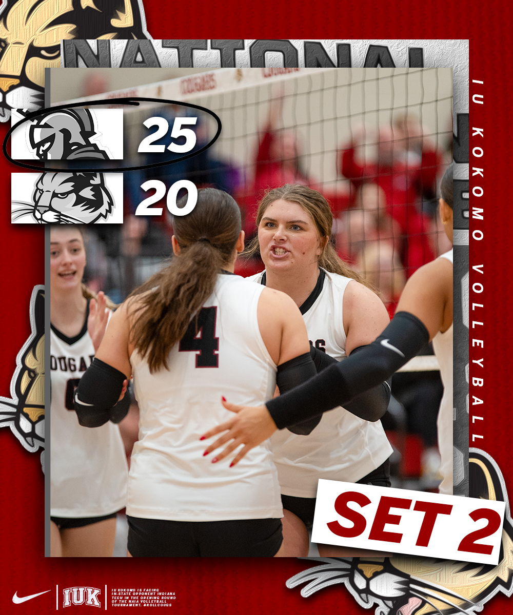 IUKVB's tweet photo. Warriors even the match, time to bounce-back!

#RollCougs https://t.co/5i1wl8N4Sy