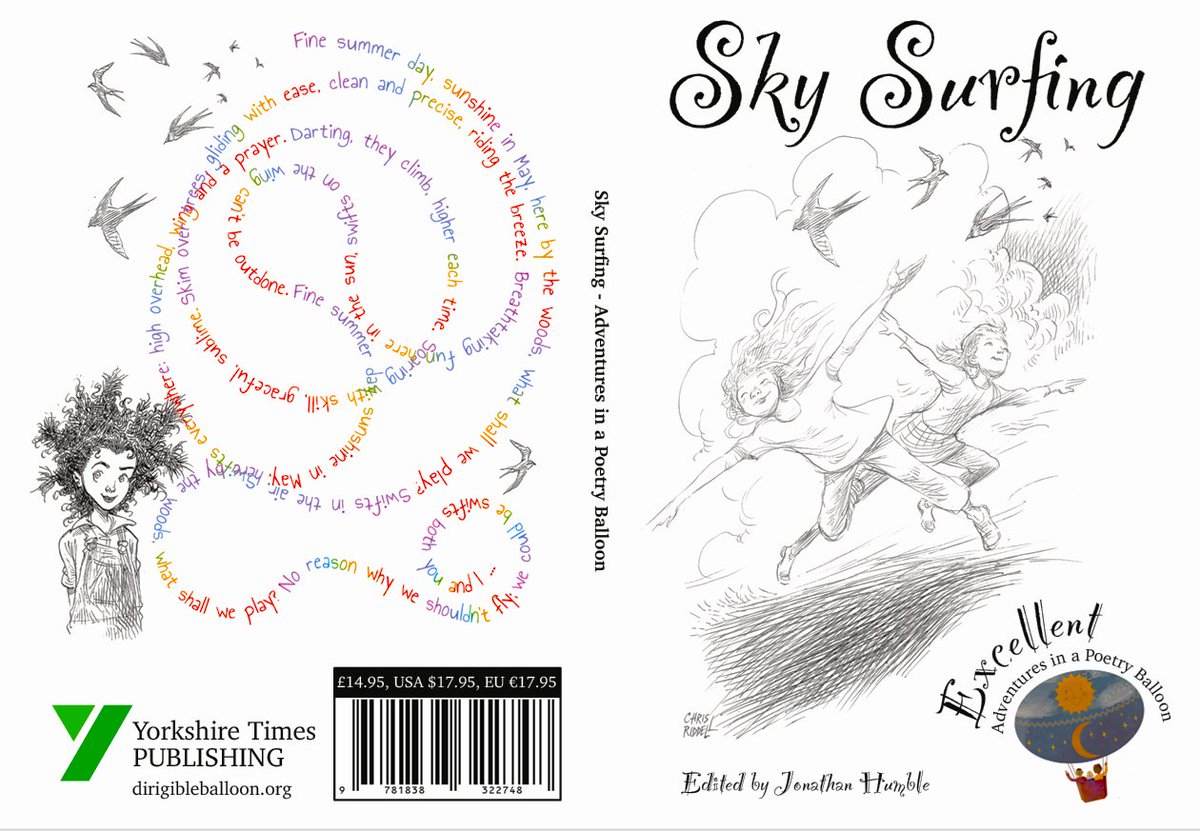 Out in December.
Purchase only through dirigibleballoon.org
Price includes postage &amp; packaging.
ALL PROCEEDS TO JUVENILE ARTHRITIS RESEARCH.
Thank you to all our poets and artists for their generosity.
#YorkshireTimesPublishing
#PoetryForChildren #DirigibleBalloon 🎈