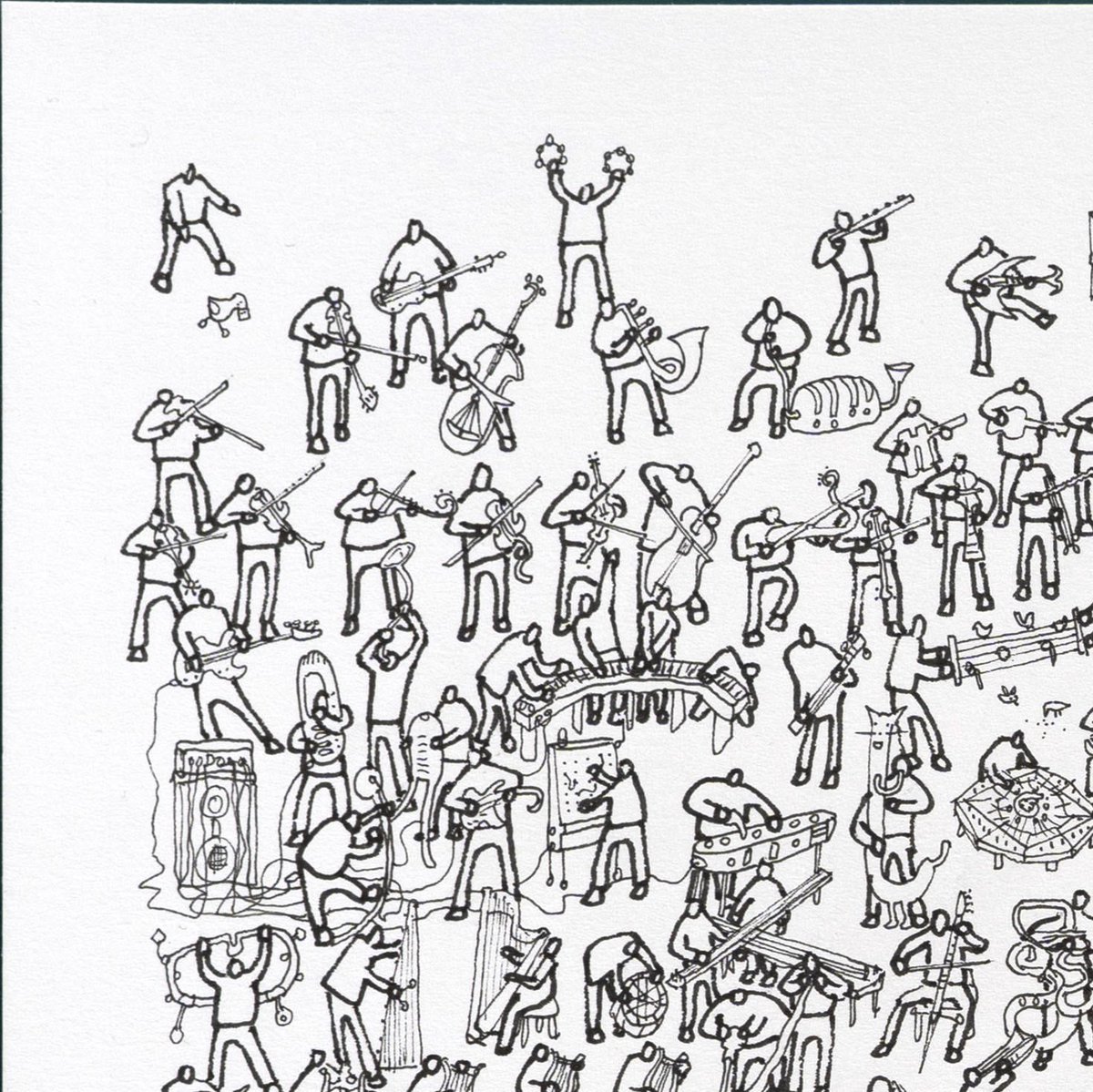 Ensemble
Original ink drawing

worldofmoose.com/collections/or…