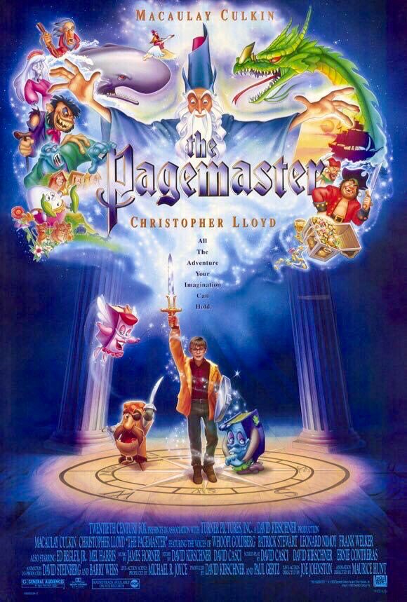 jones_est's tweet photo. On This Day 30 Years Ago In 1994, The Pagemaster Was Released In Theaters. Happy 30th Anniversary! #ThePagemaster @IncredibleCulk @DocBrownLloyd @SirPatStew @edbegleyjr @Jimcummingsacme @jjsketchbook https://t.co/Hq0pSAtVIA