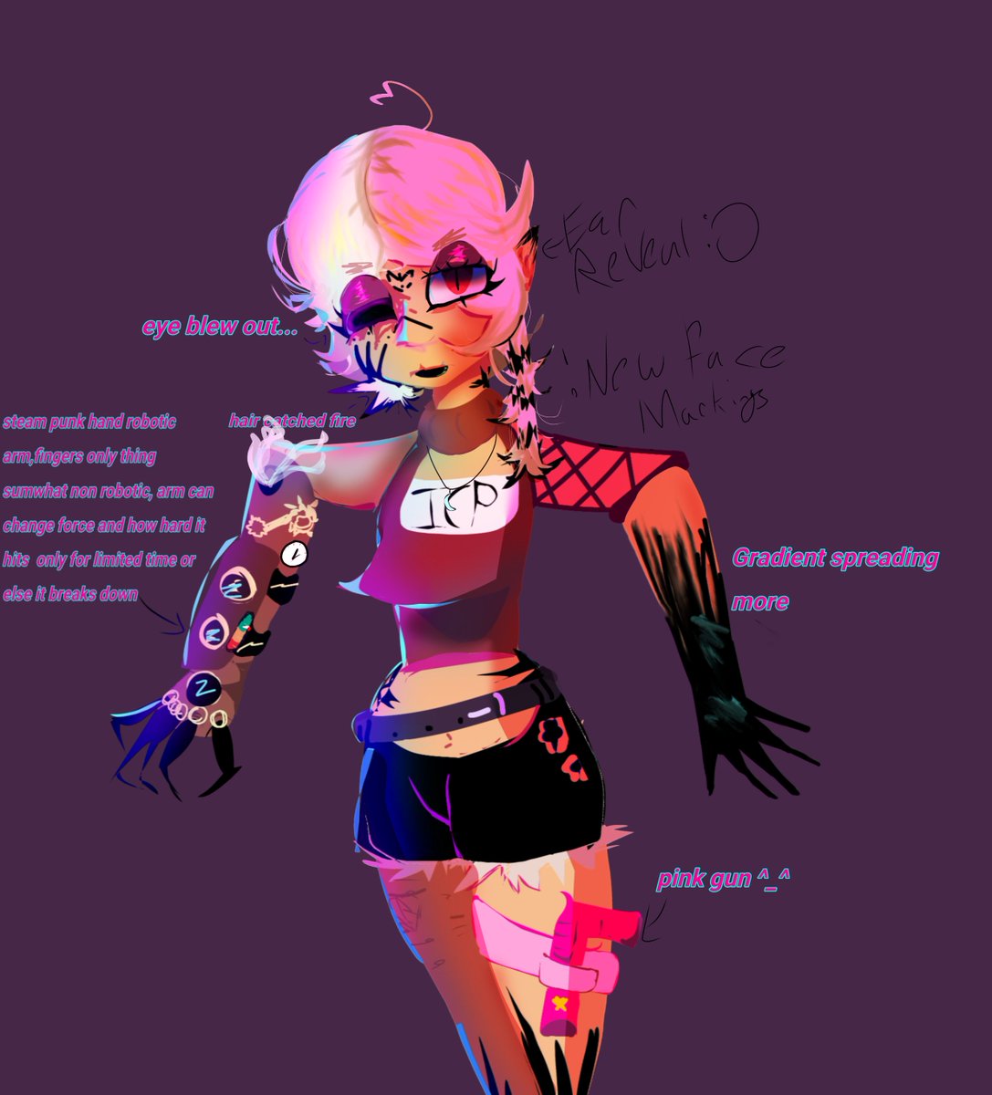 milkymari_'s tweet photo. Haven't posted In awhile so take these redesign refs I made of my captian lazerhawk oc https://t.co/Q7QIQIYjDn