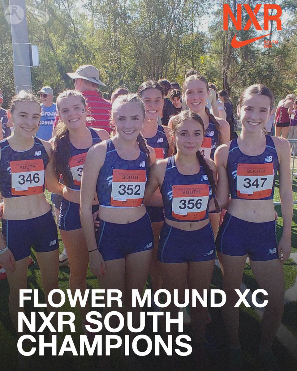 Dominated from start to finish 🏆

Flower Mound XC girls punch their ticket back to #NXN after winning another #NXR South title with 44 points!