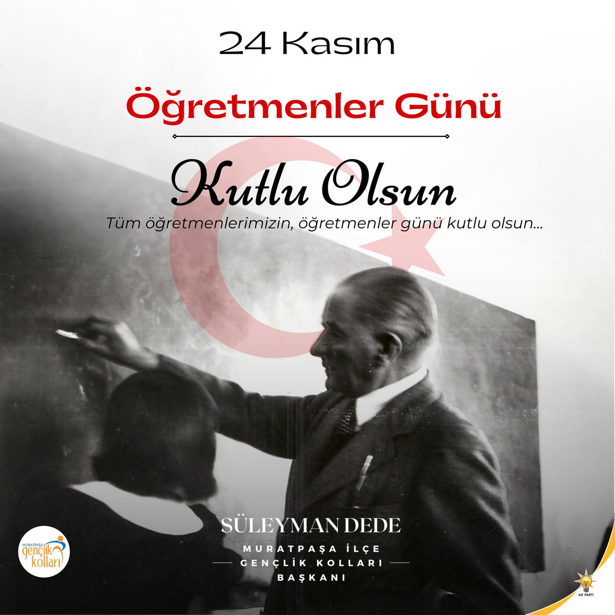 Tüm Öğretmenlerimizin, öğretmenler günü kutlu olsun..

<a href="/eyupkadirinan/">Eyyüp Kadir İnan</a> 
<a href="/avyusufibis/">Yusuf İBİŞ</a> 
<a href="/osmannurianbrky/">Osman Nuri Anbarkaya</a> 
<a href="/alicetin_07/">Ali Çetin</a> 
<a href="/NiyaziAlkan007/">Niyazi Alkan</a> 
<a href="/tuncayhayta/">Ⲧⳙⲛⲥⲇⲩ ⲎⲆⲨⲦⲆ 🇹🇷</a> 
<a href="/Suleymandede077/">Süleyman Dede</a>