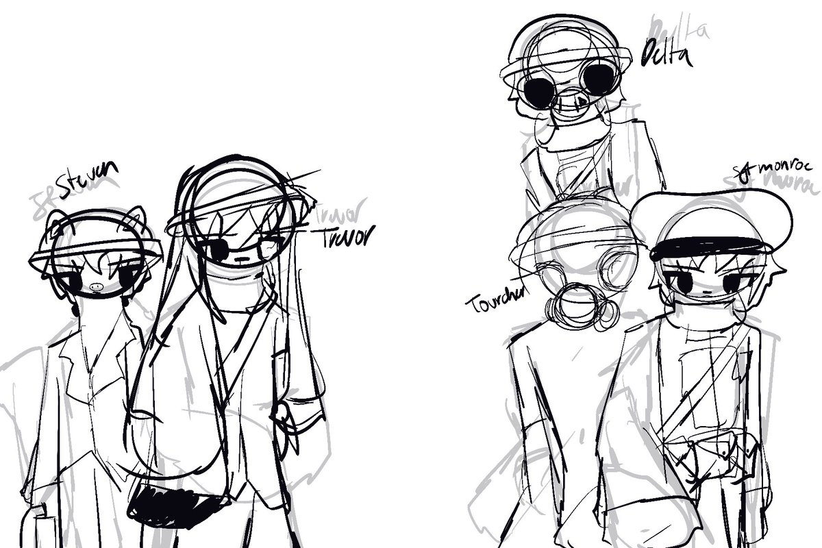God this is gonna take a while (Trevor is an oc and Steven is soldier that is a medic) 

#Robloxpiggy #piggyroblox
