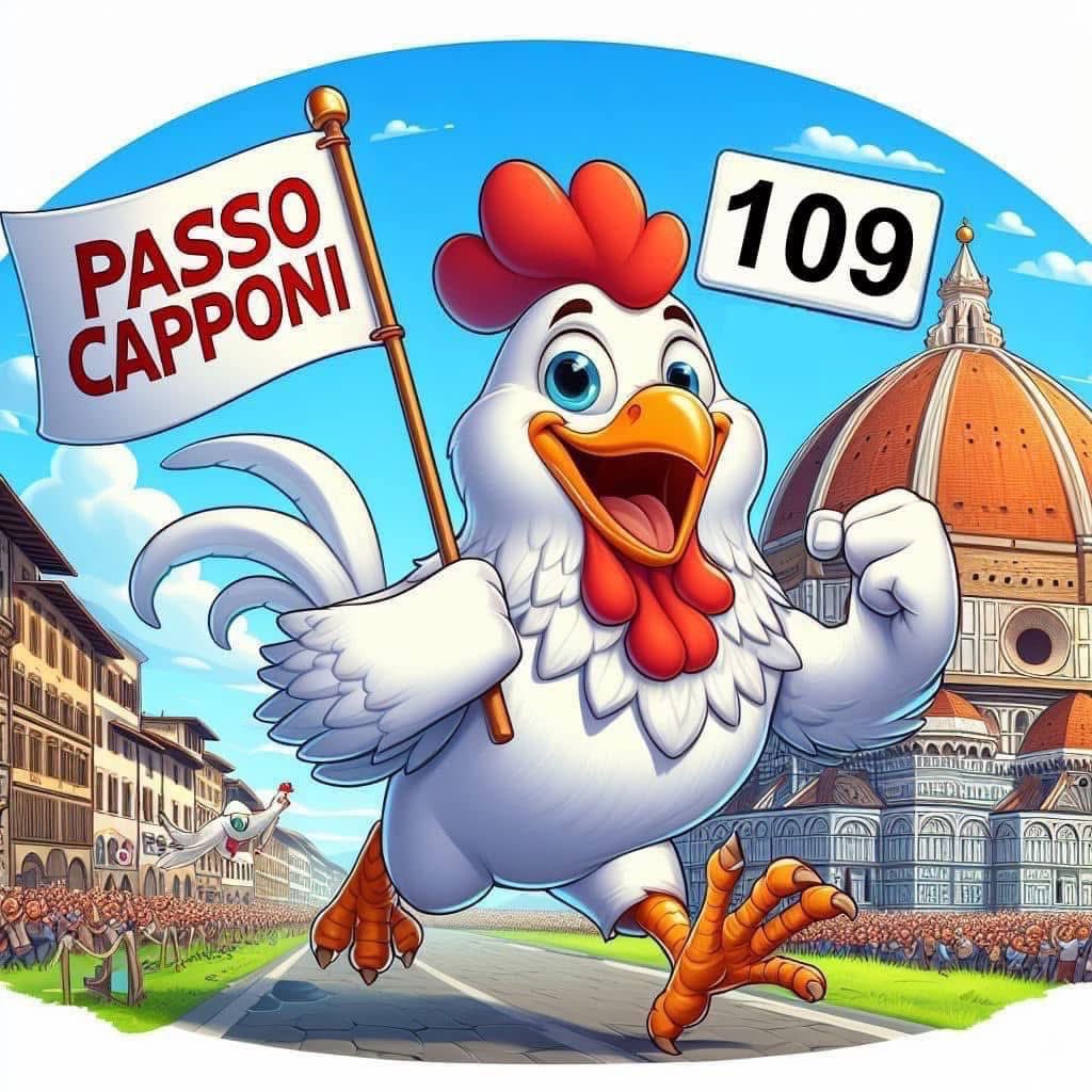 PassoCapponi's tweet photo. Domattina a Firenze sarà una grande giornata per il Passo Capponi, le maglie col pollo invaderanno "la città del giglio" e il gruppo tifo si farà sentire fino a Scandicci!!! 
Forza Capponi andate a conquistarvi la medaglia... e baraonda sarà!!! 
W il Passo Capponi 
❤️🐔 https://t.co/RzksiPhlKt