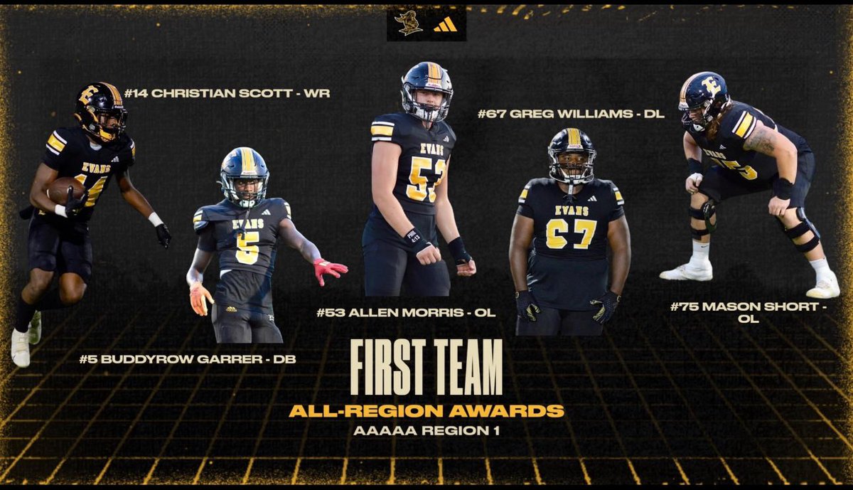 Gregory Williams Jr. aka Quest (@questwilliams0) on Twitter photo Blessed and grateful to make First Team All Region!!🙏🏾‼️ <a href="/EHSKnightsFB/">Evans Knights Football</a> <a href="/PQSports/">PQSports</a> <a href="/RecruitGeorgia/">Recruit Georgia</a> <a href="/gobigrecruiting/">Go Big Recruiting</a> Blessed and grateful to make First Team All Region!!🙏🏾‼️ <a href="/EHSKnightsFB/">Evans Knights Football</a> <a href="/PQSports/">PQSports</a> <a href="/RecruitGeorgia/">Recruit Georgia</a> <a href="/gobigrecruiting/">Go Big Recruiting</a>