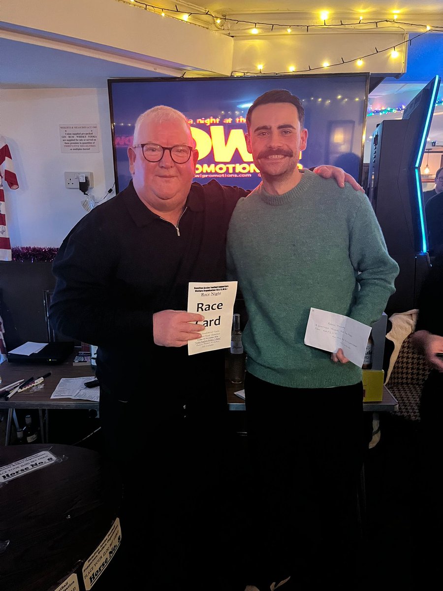 ReghanTumilty (@regs_tumilty) on Twitter photo Massive thanks to John Paterson and everyone at the HAFSWO race night for kindly donating £200 towards my <a href="/MovemberUK/">Movember UK</a> campaign this year. The support from the accies fans has been incredible again!
🤝🏼£2400 RAISED🤝🏼
Thank you👨🏻⚪️🔴 Massive thanks to John Paterson and everyone at the HAFSWO race night for kindly donating £200 towards my <a href="/MovemberUK/">Movember UK</a> campaign this year. The support from the accies fans has been incredible again!
🤝🏼£2400 RAISED🤝🏼
Thank you👨🏻⚪️🔴
