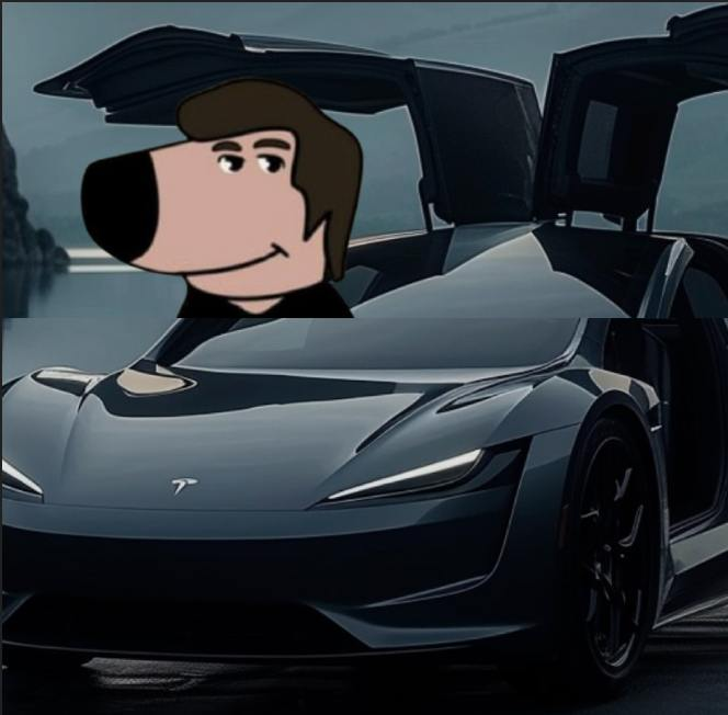 JustChillElon's tweet photo. WHEN DREAM CAR? https://t.co/XwUAcYeFKi