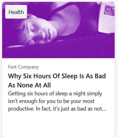 CrustlessPunk's tweet photo. Guess I'll stick with my four hours a night. Don't want to waste my time on extra sleep. https://t.co/SAjhjhQE2j