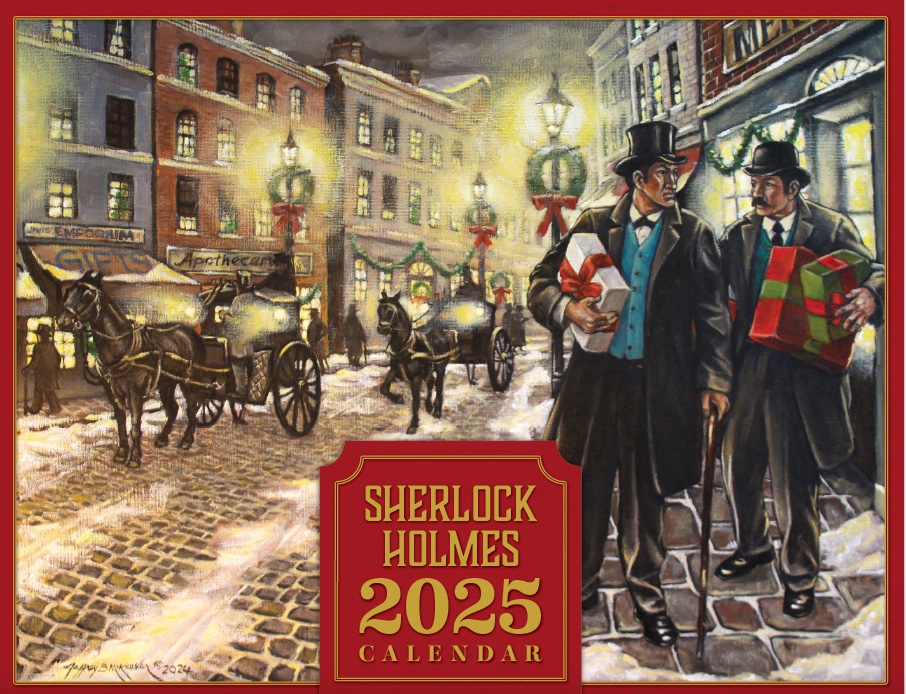 The Strand's 2025 calendar is now avialable - a perfect gift for any Sherlock Holmes fan strandmag.com/product/sherlo… <a href="/StrandMag/">The Strand Magazine</a>