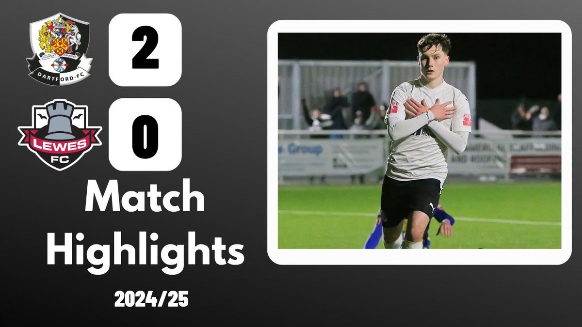 dartfordfc's tweet photo. The academy boys were at it again as we swept Lewes aside to make it 5️⃣ league games unbeaten!

Check out the goals and the rest of the action via the link below! 🔥👇

🔗 https://t.co/NevUEy9occ

#DartfordFC #DartsFC https://t.co/Z4lpOoTfwp