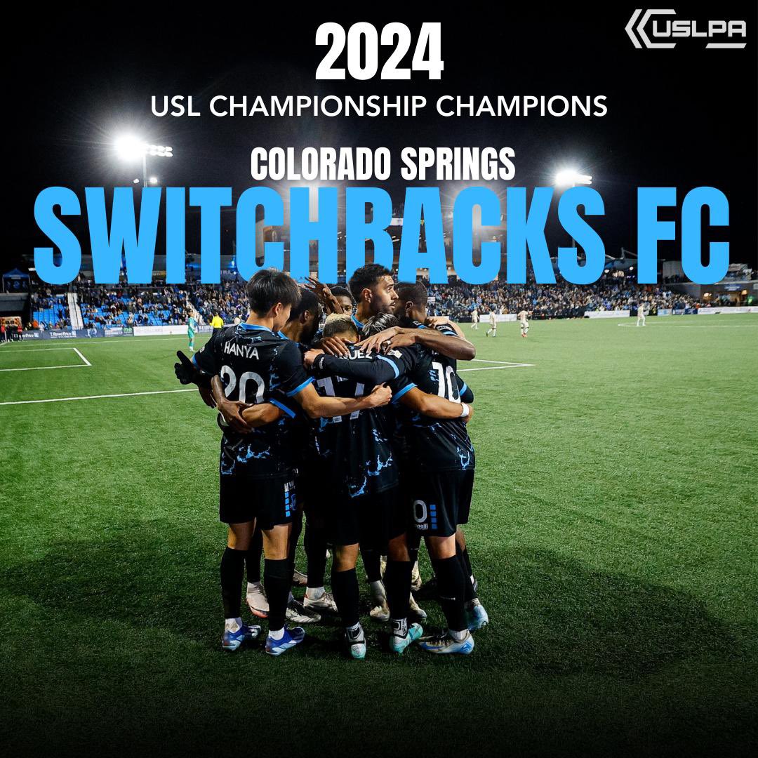 Congratulations to all of the players <a href="/SwitchbacksFC/">Switchbacks FC</a> for winning the 2024 USL Championship Final!
