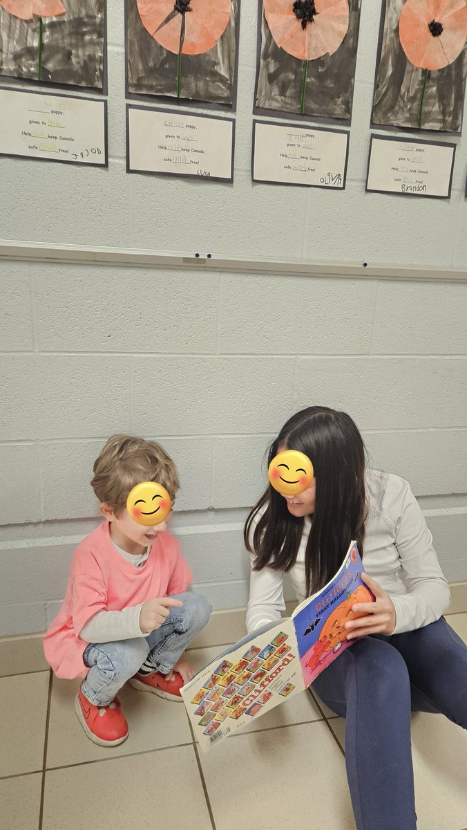 granchellid's tweet photo. Our first Friday with our Reading Buddies! @YCDSB @StStephenCES https://t.co/mmgMqszHdu