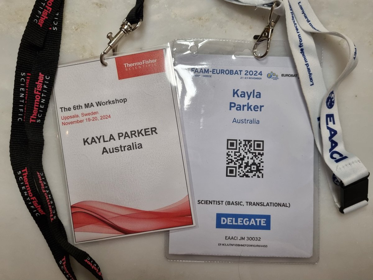 _KaylaParker's tweet photo. It's been an incredible week starting with the 6th Molecular Allergology Workshop hosted by @thermofisher ImmunoDiagnostics in Uppsala 🇸🇪 followed by the #faameurobat2024 conference in Athens 🇬🇷 a short, but enriching experience connecting with some fantastic allergy researchers! https://t.co/UpGSL0ONI2