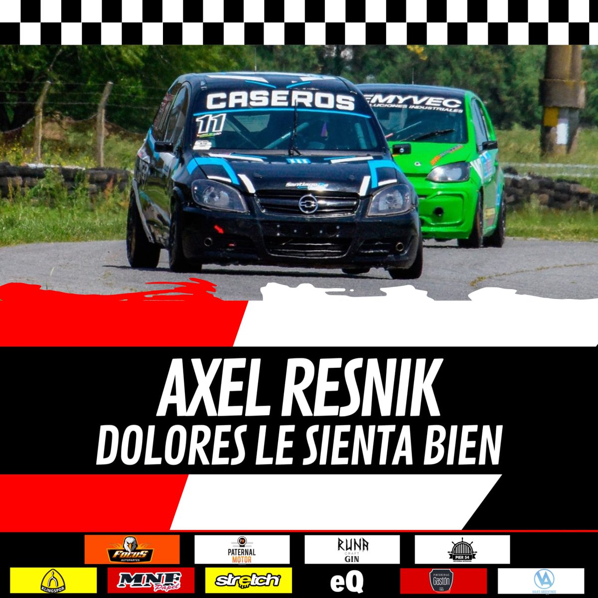 Axel Resnik volvió en el “Miguel Atauri” y nuevamente subió al podio, el 2º del año y repitiendo lo echo en la primera visita del año. 
“Muy contentos con este nuevo podio, desde el entrenamiento notamos que estábamos competitivos y en la final pudimos avanzar del puesto 5 al 2.