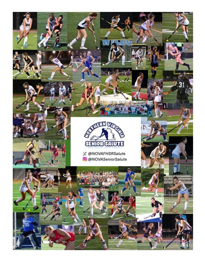 Schedule Reminder 🚨

#NOVASeniorSalute 
📅Sunday, November 24, 1:00-4:00 pm

🏫Meridian High School, 121 Mustang Alley, Falls Church, VA 22043

These senior field hockey players will be in action! 🏑🫡

⬇️