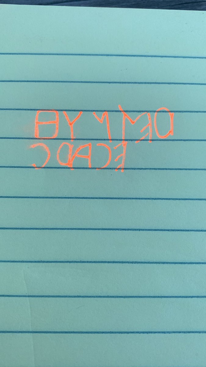 LeeDempster1's tweet photo. That’s how you write Hunter Grace in Latin.📝 https://t.co/dfTpH6Kt6I