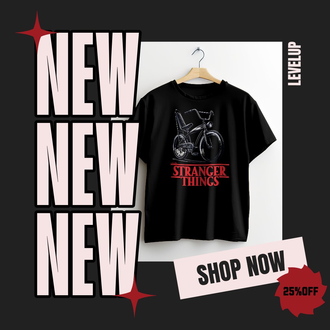 LevelUpGV's tweet photo. 🚴‍♂️ Throwback to the Upside Down!
Dive into the nostalgic vibes of Stranger Things with this retro bike design, perfect for every fan of the iconic series. 🎬✨
🔗 Check it out here: https://t.co/KWyOx63B4U

#StrangerThings #RetroStyle #Redbubble https://t.co/Emp0tCvyxa