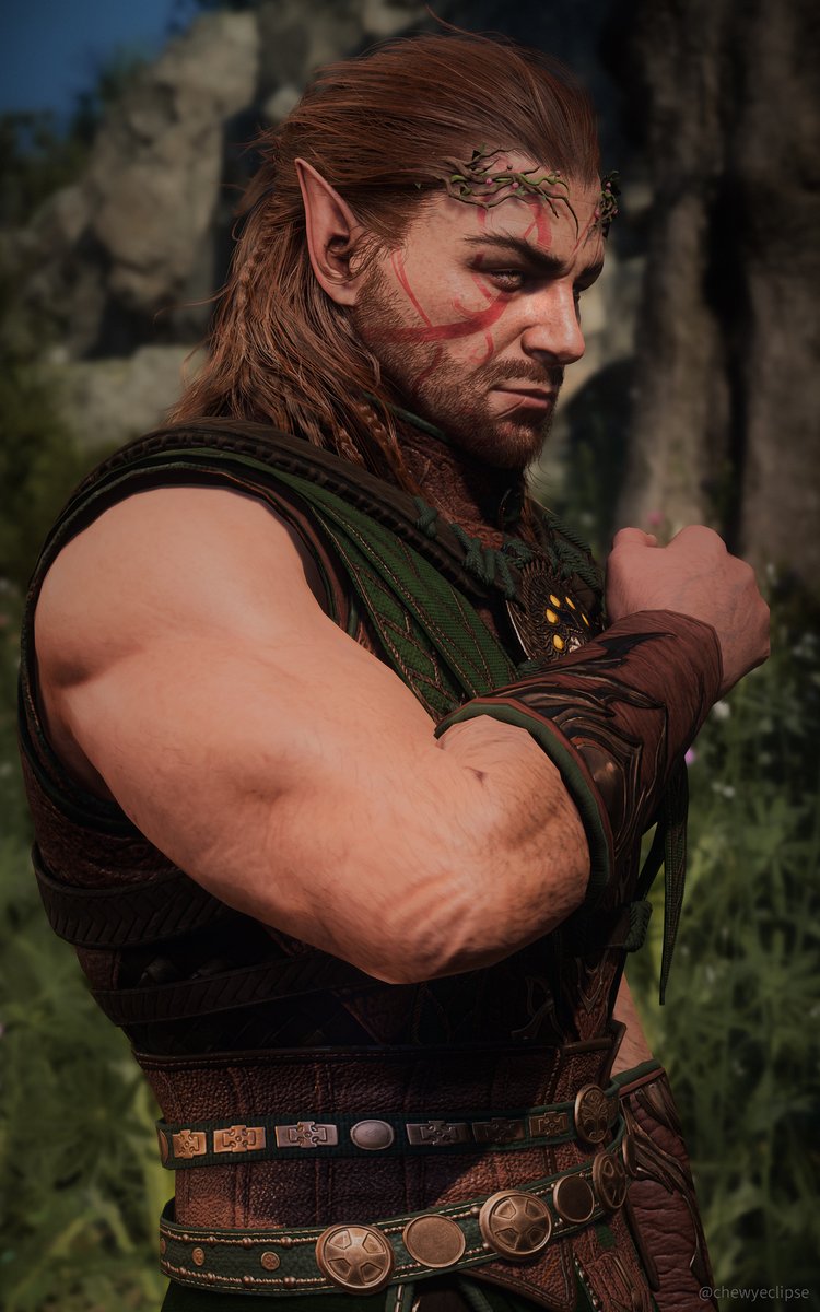 chewyeclipse's tweet photo. archdruid halsin 🐻🌿 https://t.co/wKqdyq5nO7