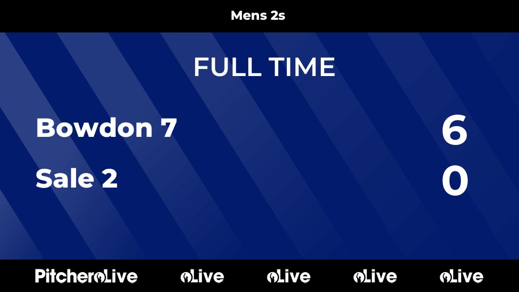 FULL TIME: Bowdon 7 6 - 0 Sale 2
#BOWSAL #Pitchero
pitchero.com/clubs/salehock…