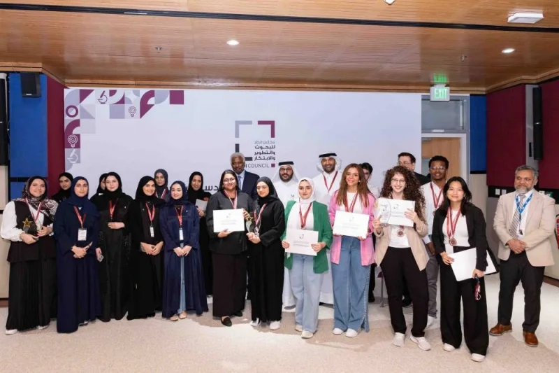 GulfTimes_QATAR's tweet photo. The Qatar Research, Development, and Innovation Council (QRDI) has announced the results of the 16th edition of the Undergraduate Research Experience Programme (#UREP) competition, hosted at the University of Doha for Science and Technology (UDST).
@qrdicouncil @UDSTOFFICIAL
https://t.co/gsWjKf2MXY