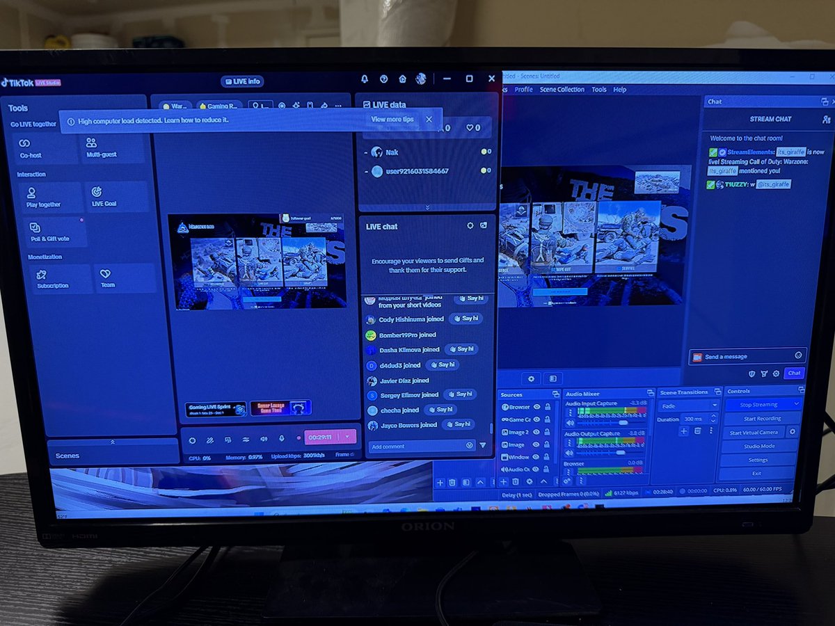 Live rn on TikTok and twitch
TikTok.com/@its_giraffe
Twitch.tv/its_giraffe