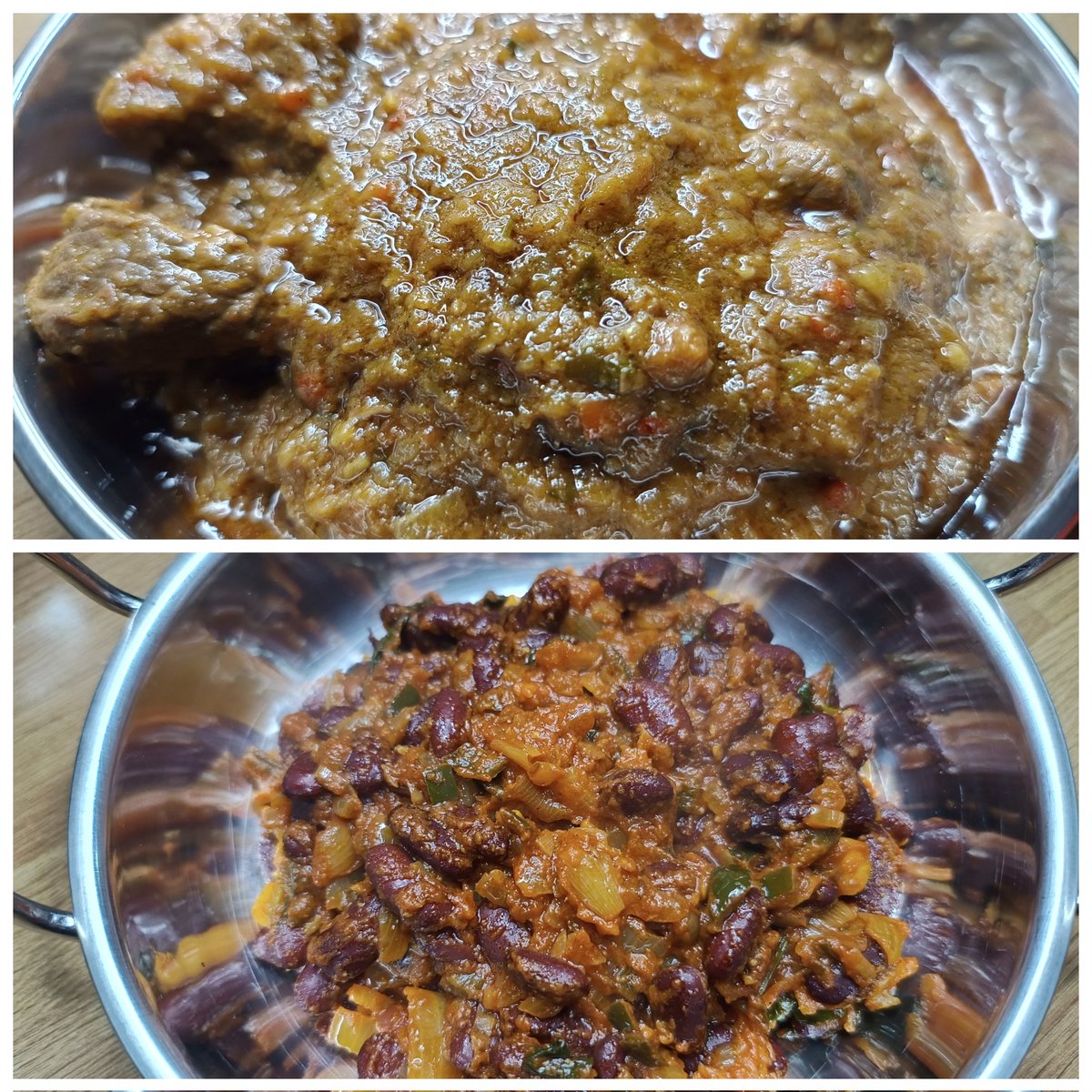 Andy Callow (@andy_callow) on Twitter photo Tonight on the menu (cooked last night) is Landi Kotal Lamb Karahi (top pic) and Rajma Masala (bottom pic). Great to come in from the football and have these served up 😋
Pressure cooker on the go again <a href="/Vmurali1988/">Vignesh Murali</a> Tonight on the menu (cooked last night) is Landi Kotal Lamb Karahi (top pic) and Rajma Masala (bottom pic). Great to come in from the football and have these served up 😋
Pressure cooker on the go again <a href="/Vmurali1988/">Vignesh Murali</a>