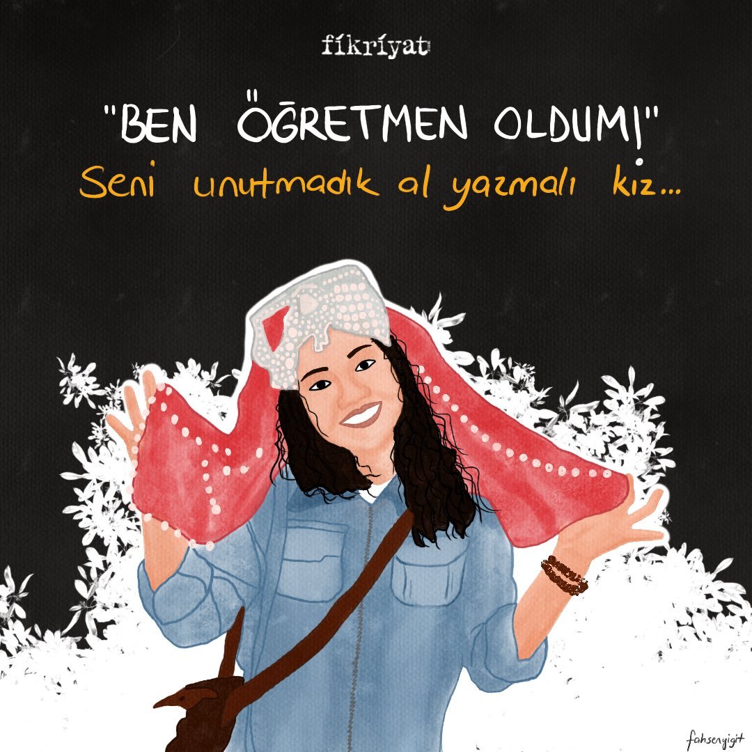 “Öğretmen oldum ben” diyerek göreve başladığı Batman’da, 22 yaşında Şehit edilen Şenay Aybüke Yalçın öğretmenizi unutmadık, unutmayacağız. 🌹

#Öğretmenlergünü