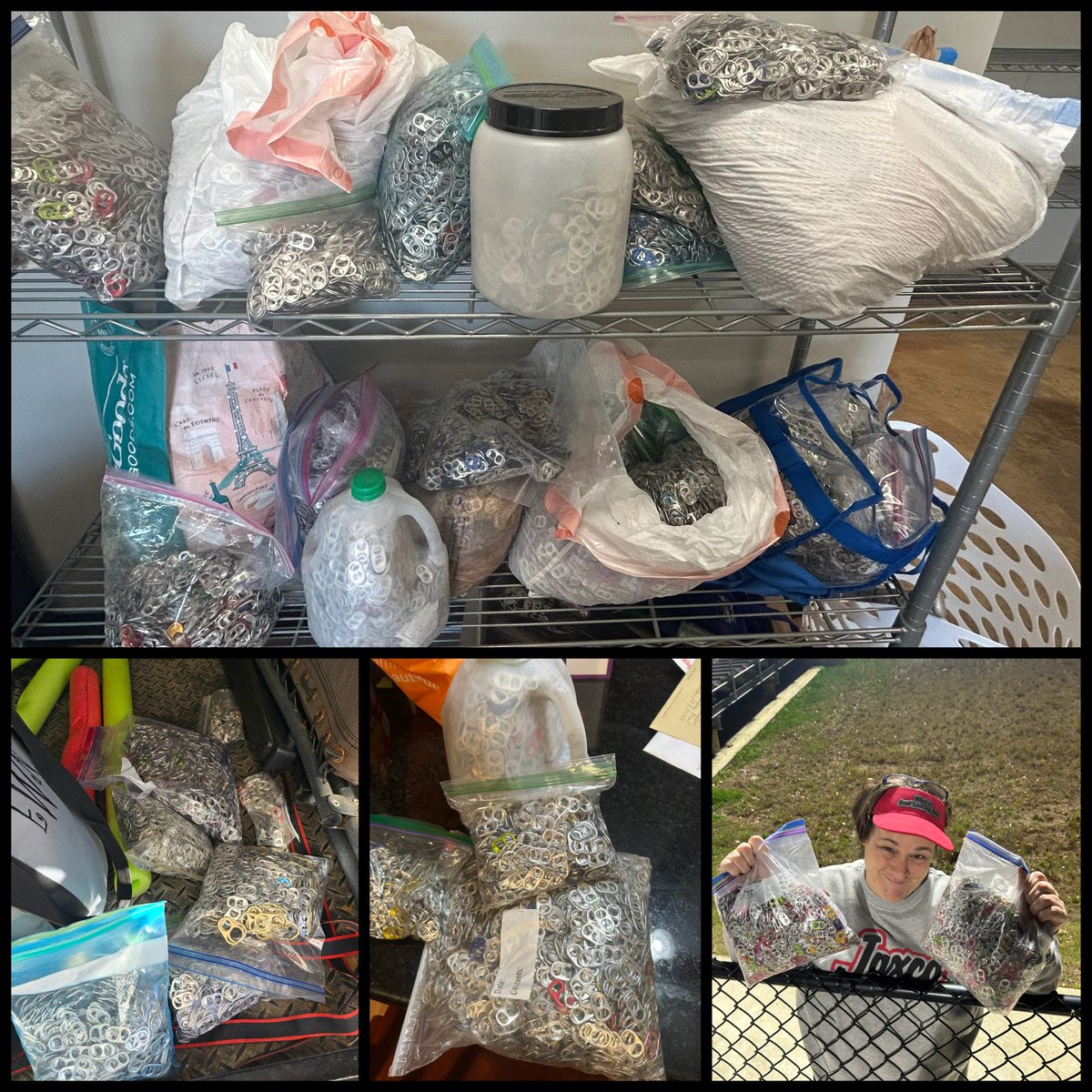 Our Panthers collect aluminum tabs for the Ronald McDonald House all year long!Tabs provide critical support for families staying close to their children in the hospital.Save in Ziplock bags and turn into JCHS! We will deliver tabs over Winter Break. #PROUDtobeJC