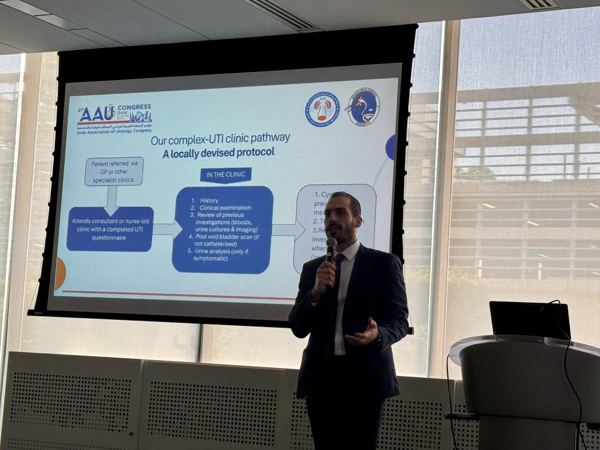Yehia Zaky (@abdelmotaglyy) on Twitter photo Presenting our Treatment outcomes in recurrent Urinary Tract Infections using a multidisciplinary management: A 2-year experience.<a href="/Mehwash_Nadeem/">Mehwash Nadeem</a> Unwavering support and leadership.@NEUS_Trainees <a href="/NE_Urol/">North of England Urology Society</a> <a href="/BAUSurology/">BAUS</a> #AAUCongress2024 Presenting our Treatment outcomes in recurrent Urinary Tract Infections using a multidisciplinary management: A 2-year experience.<a href="/Mehwash_Nadeem/">Mehwash Nadeem</a> Unwavering support and leadership.@NEUS_Trainees <a href="/NE_Urol/">North of England Urology Society</a> <a href="/BAUSurology/">BAUS</a> #AAUCongress2024
