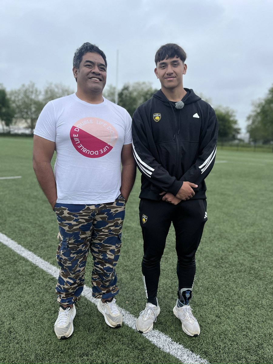 🟡⚫️ Jour de match pour le <a href="/staderochelais/">Stade Rochelais</a> avec une 1ère en Top 14 pour Tyreese Leupolu, le fils de Tamato, formé au club #FievreSR #rugby