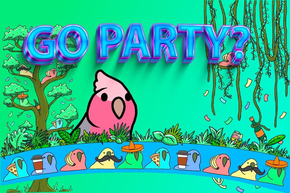 Polly_Party's tweet photo. Get ready for something incredible! $PARTY #PollyParty #ComingSoon https://t.co/REM1mBaVN7