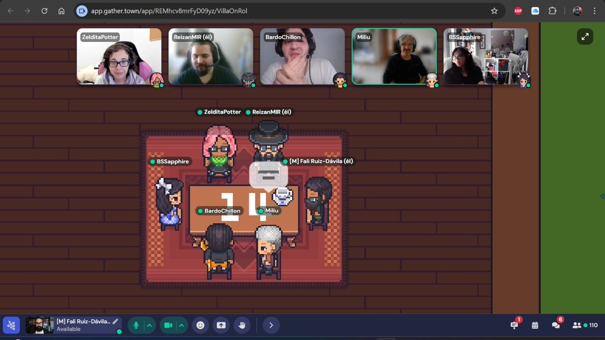 Increíble turno de mañana de estas #OnRol2024 con una mesa de 10: