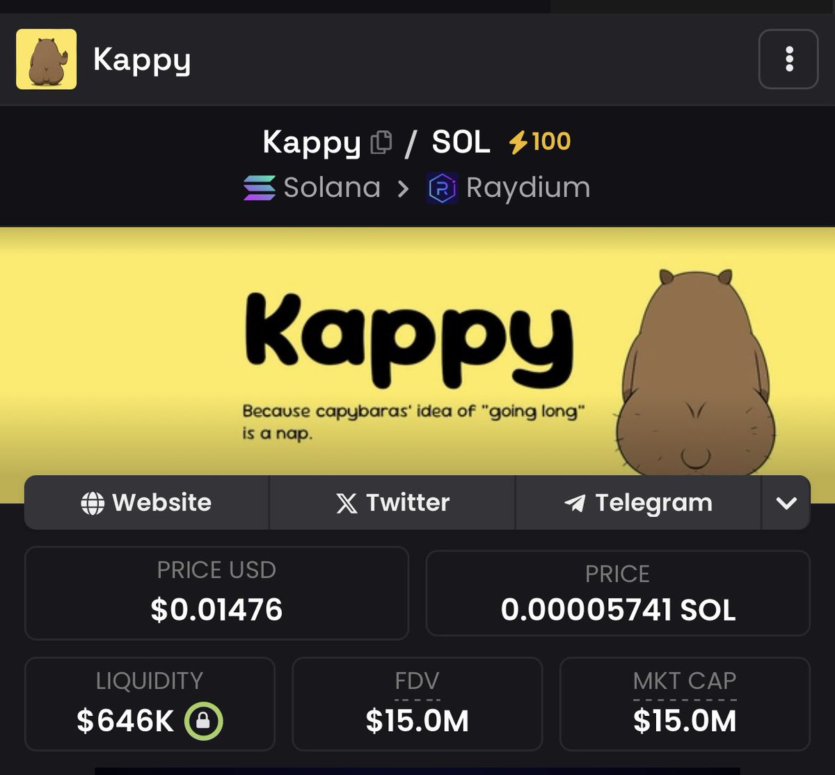 0ailab's tweet image. 6x

CA : CEhFvMotKm3zucKUBEHVvTaxQ4e9QVPaAjSfkzFLpump

Just trust the process and HODL — we’re riding this to a clean 100x together.
#Kappy @kappybruh $Kappy