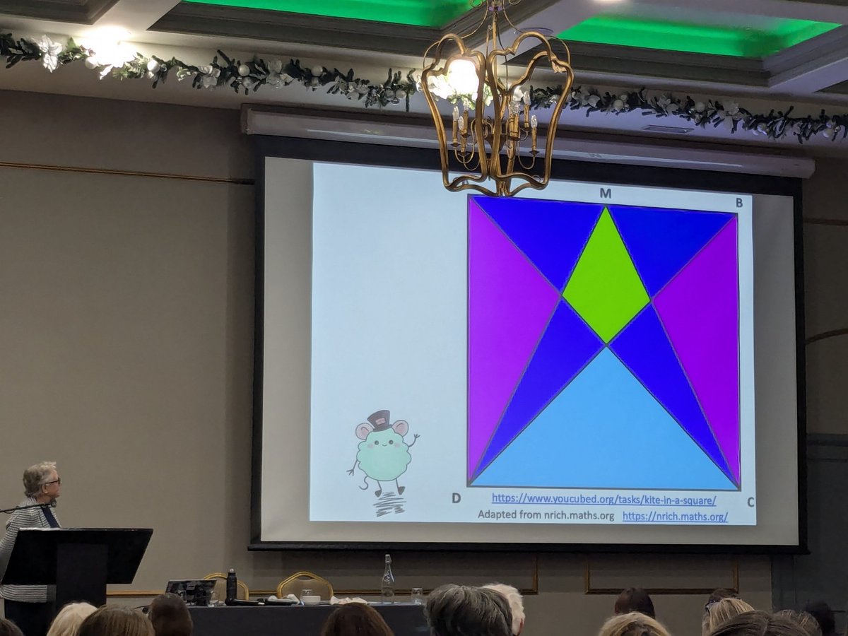 UArdle's tweet photo. Wow! Cathy Williams was so engaging and inspiring. @youcubed @imtanational #imta #youcubed #playfulmaths https://t.co/U9OYoMj25u