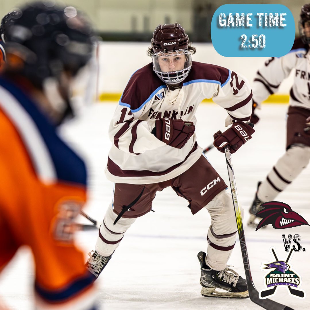 🚨 GAMEDAY 🚨

🆚: St Michael’s
⏰: 2:50
🏢: Jason Ritchie ‘05 Ice Arena 

#RavenNation #RollBirds