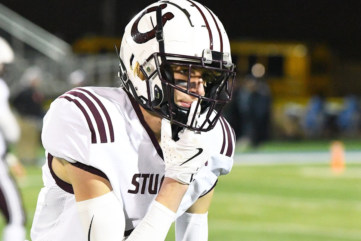 You can see it in his eyes, right? That's  <a href="/bronco_fb/">Stuart Bronco FB</a> hero Gavynn Mustin (4), clearly plotting his game-changing fourth quarter interception. His big play set up his team's Six-Man state championship win on Friday night. <a href="/callin05/">Colin Schurman</a> <a href="/epicteamcamps/">Epic Football</a>