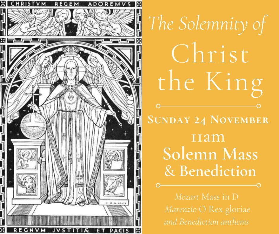 Tomorrow at St Mary’s - everyone welcome!
