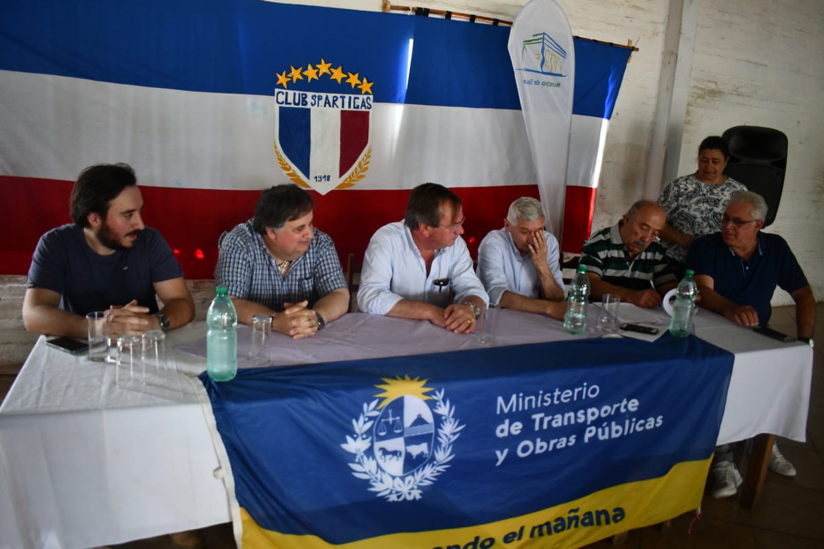 🏊🏼‍♀️En Sauce, el Club Sportivo Artigas, recibirá un aporte de $U2 millones a través de #ConvenosSociales, destinados a la construcción de la primera etapa de una piscina semiolímpica. Esta obra se enmarca en un ambicioso proyecto que apunta al cerramiento y climatización de la