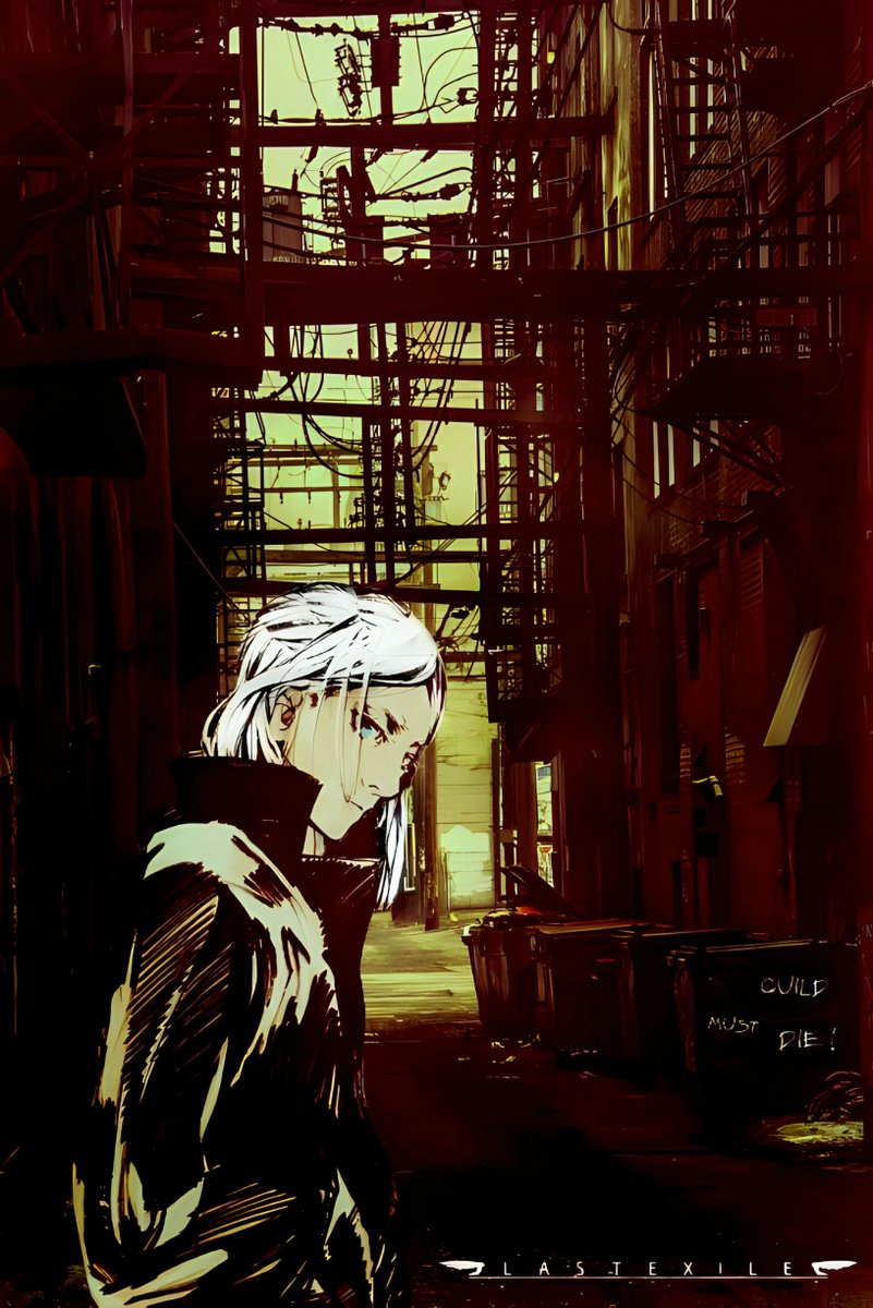 ayuketken's tweet photo. " In the slums of Norkia " /Прогулки по Норикии/
В коллаже использован арт "In reality" by kusech
#LastExile https://t.co/2Oj8cziPOT