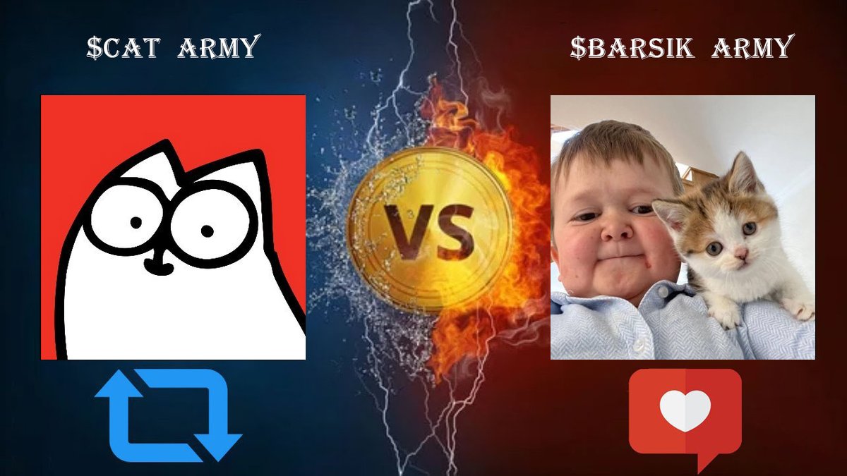 Whats your best #memecoin for 2025 ?

$BARSIK   Like ❤️
$CAT    RT  🔄

Something else ? write in the comments 👀