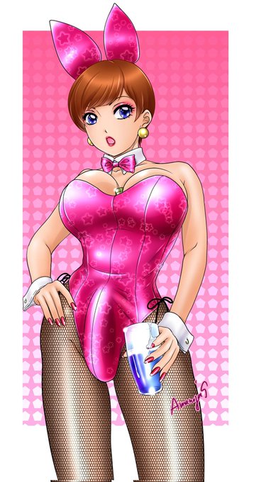 #バニーガール貼って元気づけてください 