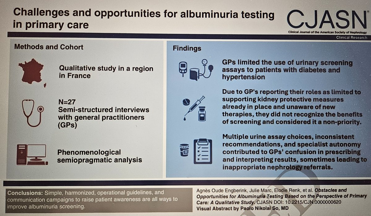 Some proposal to improve albuminuria screening in primary care
