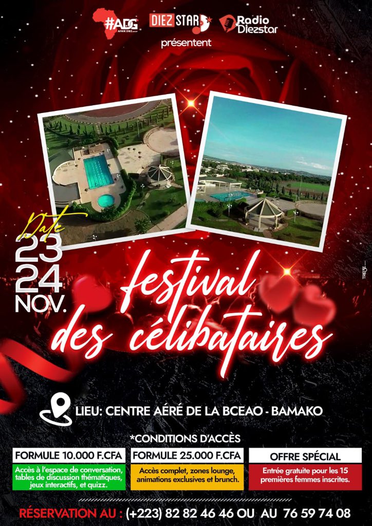 DiezStars's tweet photo. Festival des célibataires au Mali 🇲🇱 
#mali #celibataire https://t.co/fjZY6vArte