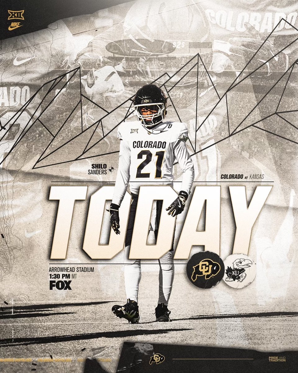 GAMEDAY: Buffs vs. Jayhawks 🏈

#GoBuffs